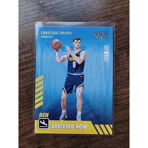 Christian Braun 2022-2023 Panini Hoops #21 - Arriving Now - Denver Nuggets - NBA